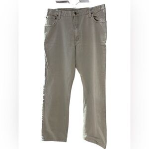 Arizona Jean Company Men's Relaxed Fit Khaki Jeans